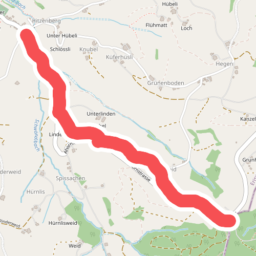Eriswil Hinterdorf - Dürschwändiwald