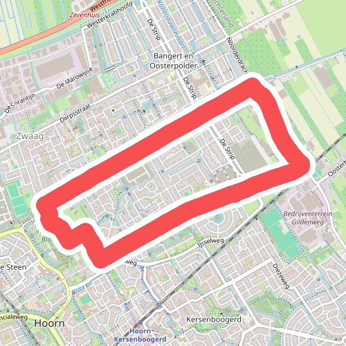 Nieuwlichtroute (geel) 