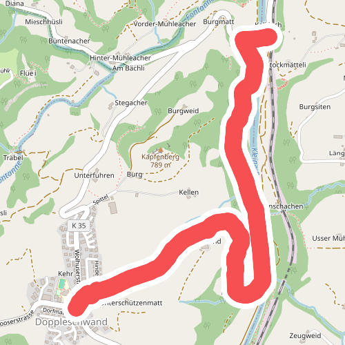 Doppelschwand -Chappelbodenbrücke