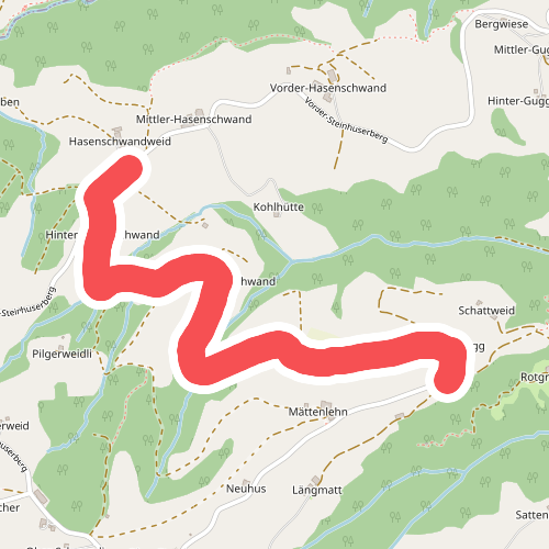 Schrufenegg - Hasenschwand