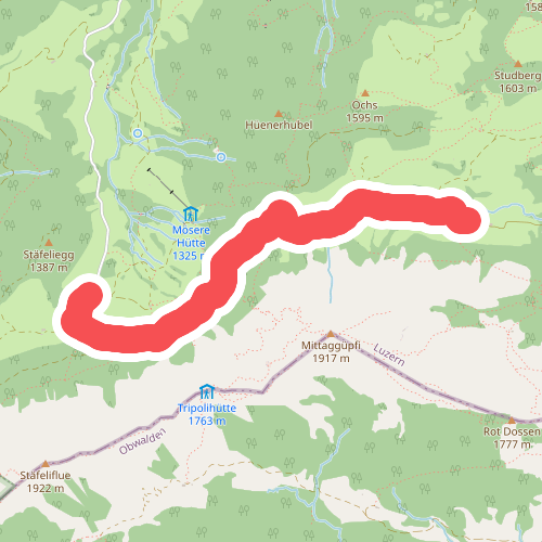 Stafel - Trochenmattsattel - Stäfeli