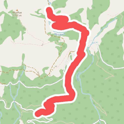 Deneten- Skiaufstieg