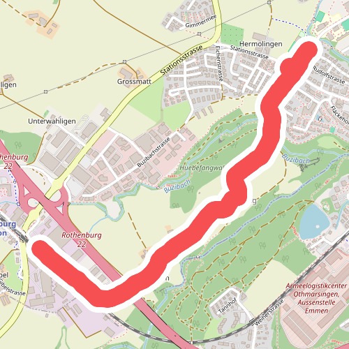 Rothenburg Station - Rothenburg (Schulhaus Gerbematt)