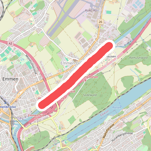 Sädelbrücke - Rathausen