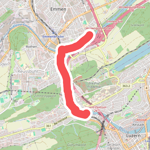 Sädelbrücke - St. Karli