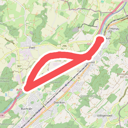 Perlenbrücke - Gisikon