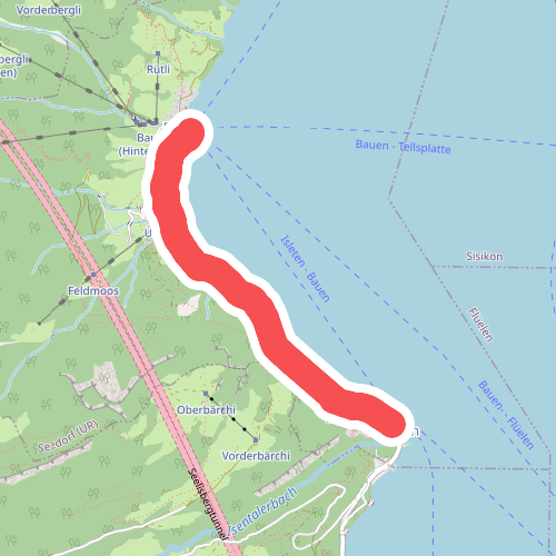 Isleten Schiff-Bauen