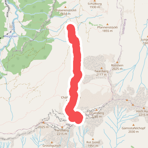 Druesberghütte - Druesberglücke