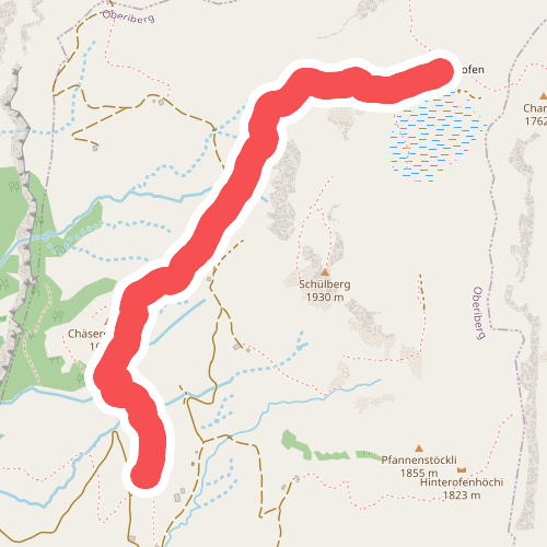 Druesberghütte - Hinterofen