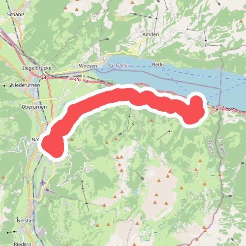 Kerenzerberg Römerweg