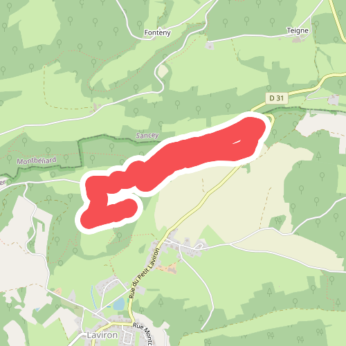Le Sentier du Belvédère du Peu