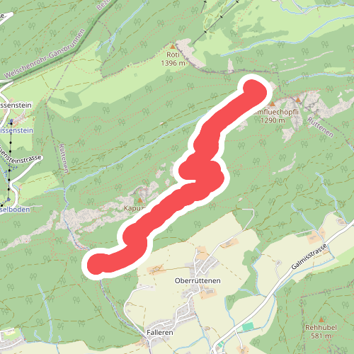 Nesselbodenröti - Forsthaus Rüttenen