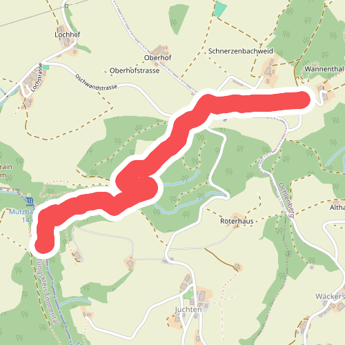Mutzgraben - Wanntalhöchi