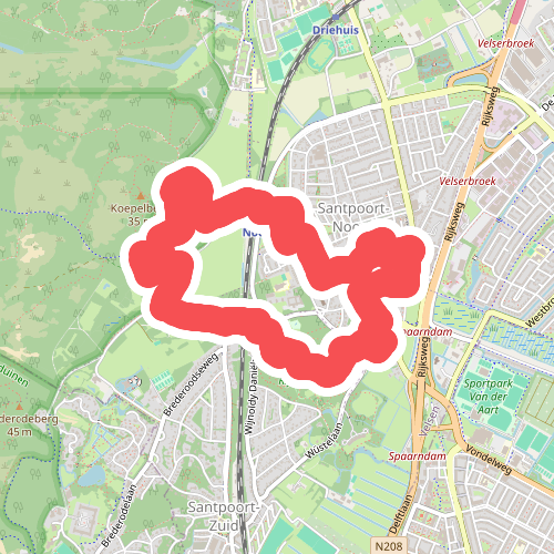 Cruytberghroute (oranje)