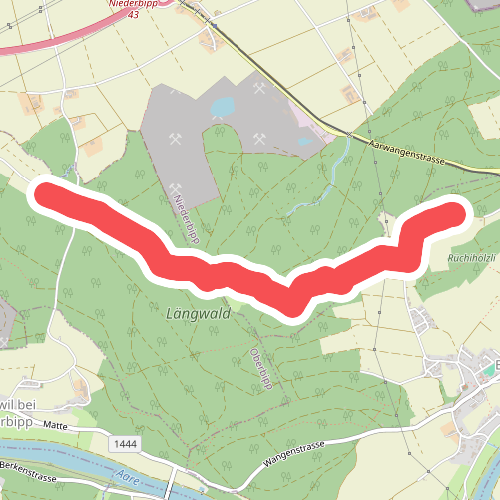 Oberbipper Waldhütte - Moosbaan