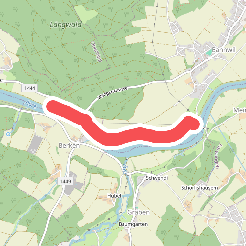 Bannwil Kraftwerk -Berkenbrücke