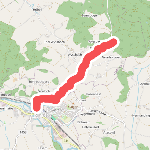 Wyssbach - Rohrbach Bahnhof