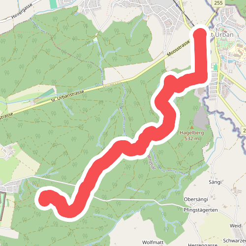 St. Urban - Zankhölzli- Haslibrunnen