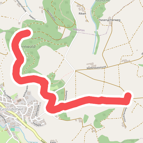 Grossdietwiler Allmend - Kaseren