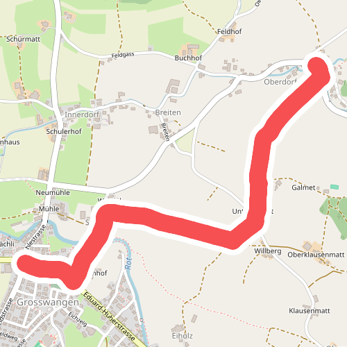 Grosswangen - Oberdorf