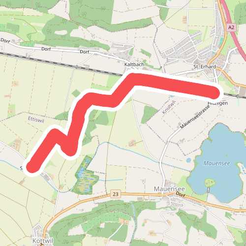 Seewagen - St. Erhard (Bahnhof)