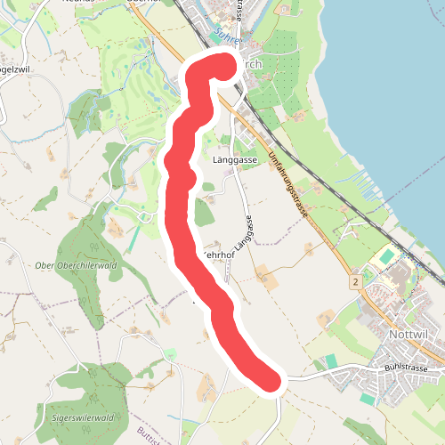 Oberkirch (Bahnhof) - Büel