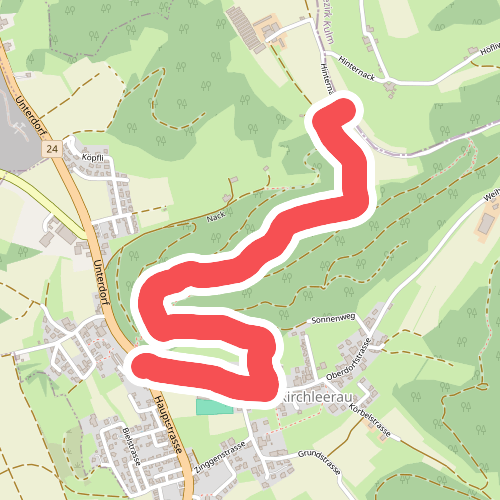 Kirchleerau - Hinter Nack