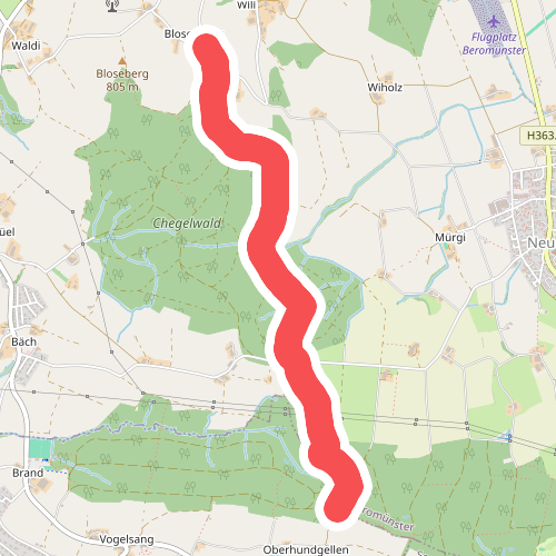 Morentaler Wald - Blosenberg