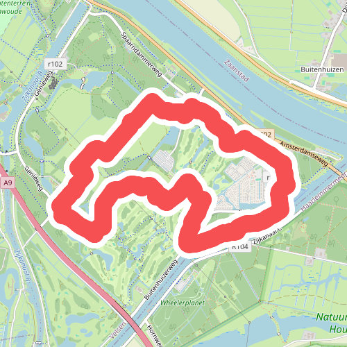 Wijkermeertocht (blauw)