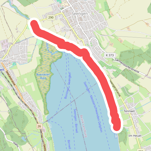 Schloss Hallwil - Strandbad Tennwil