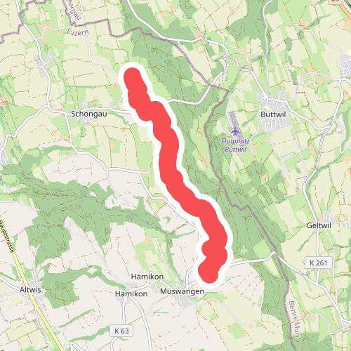 Oberschongau - Schlatt - Hämikon Berg