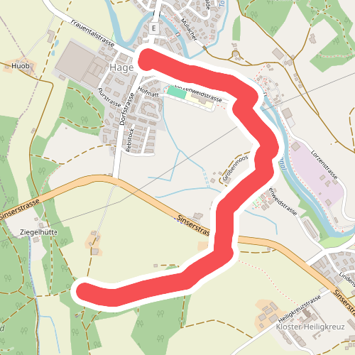Hagendorn - Lindenchamerwald