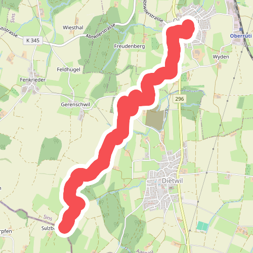 Oberrüti - Sulzberg