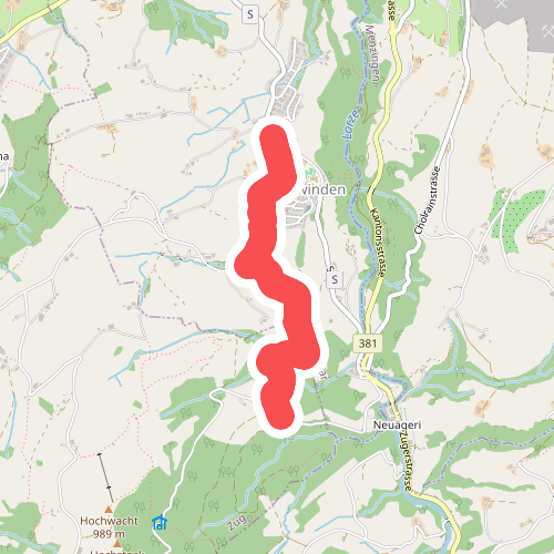 Allenwinden - Unter Brunegg