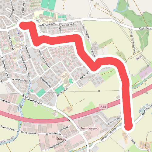 Schochenmühle - Steinhausen