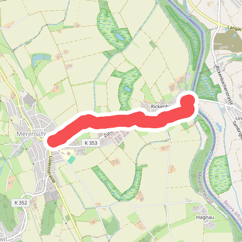 Merenschwand - Brücke Rickenbach