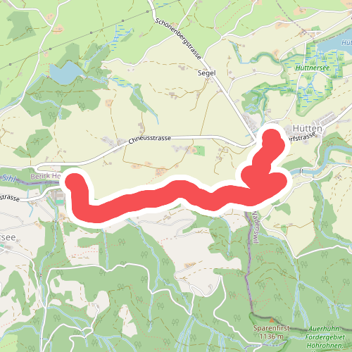 Hütten - Finsterseebrugg - fixme