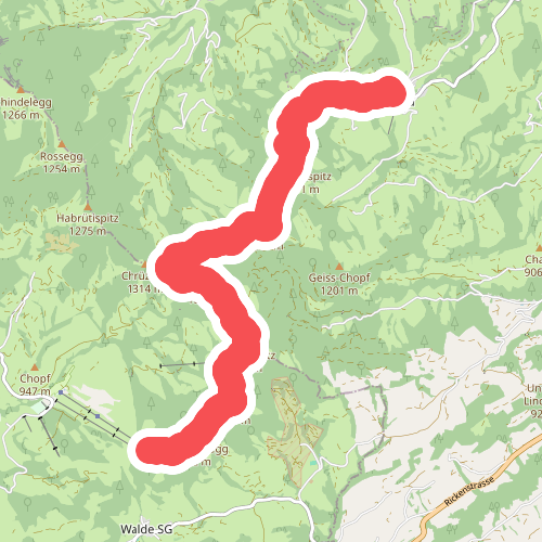 Geoweg Atzmännig Chrüzegg Wattwil