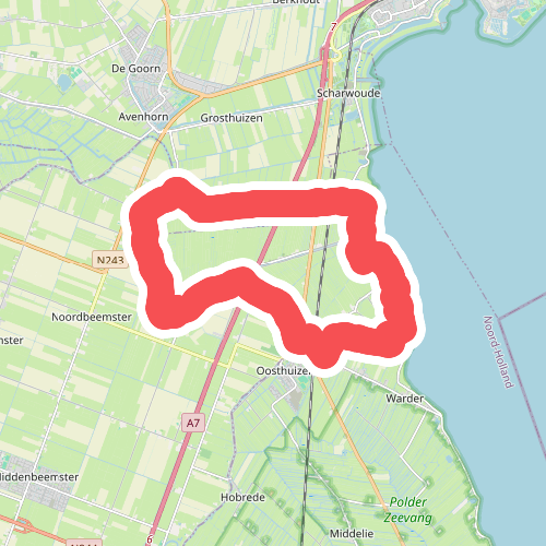 Pontjesroute Zeevang