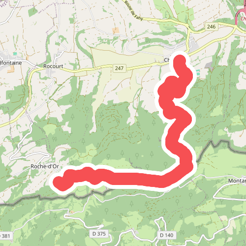 Chevenez - Tour de Faux d'Enson