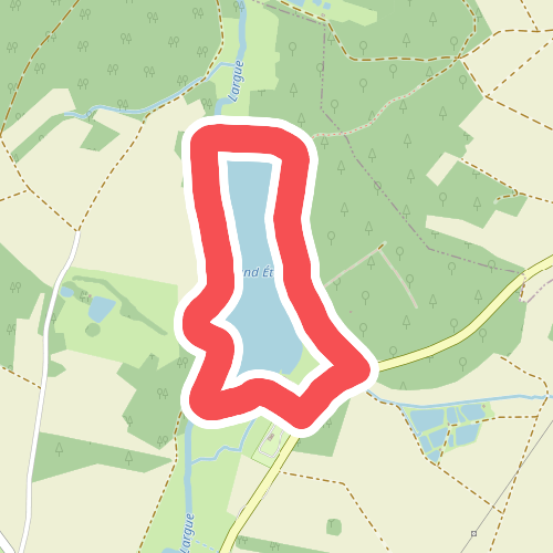 Autour du Plan d'Eau de Courtavon