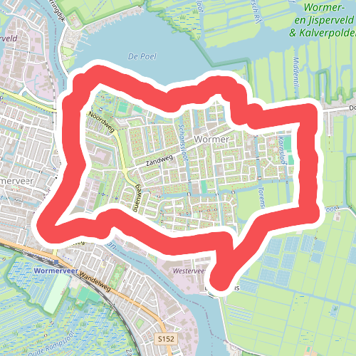 Ommetje Wormer (rood) 