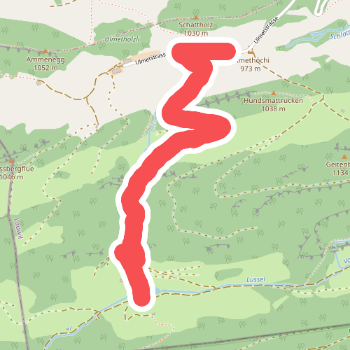 Ulmethöhe - Bogental