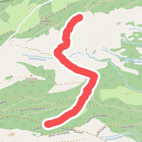 Rotisegg - Berghaus Obere Wechten