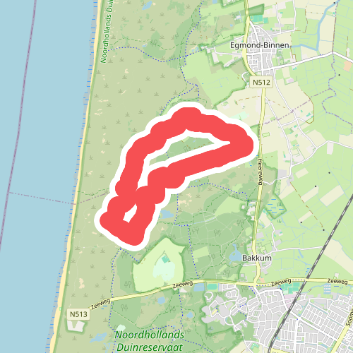 Doornvlakpad (duinroute van PWN)