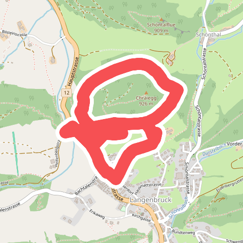 800 m - Ober Hauenstein