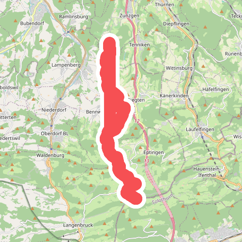 Jurahöhenweg Liestal-Belchenflue