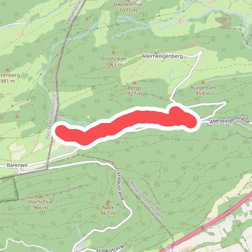 Rüteli - Allerheiligen Rank