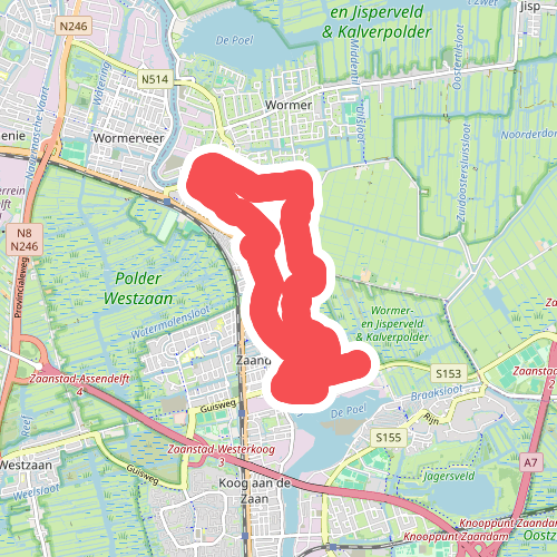 Zaans Erfgoedroute (geel) 