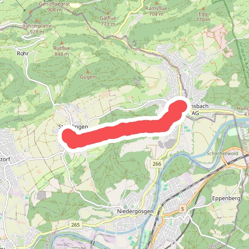 Stüsslingen - Niedererlinsbach